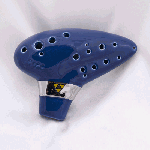 Neue Zelda doppelte Ocarina mit zwei Oktaven