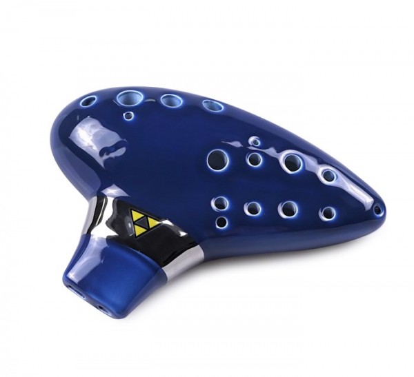 Neue Zelda doppelte Ocarina mit zwei Oktaven