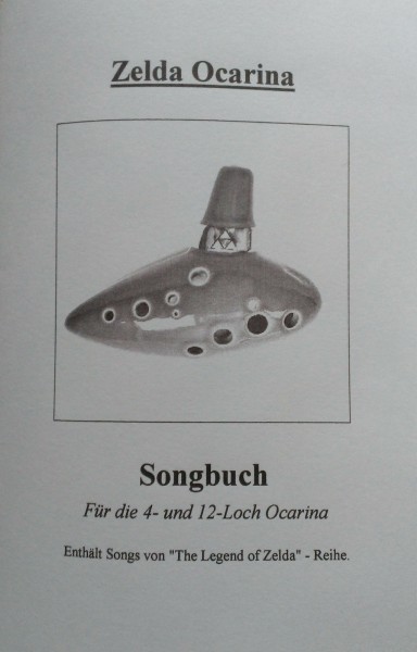 Zelda Ocarina Notenbuch